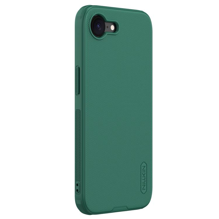 For iPhone 16e NILLKIN Frosted Shield Pro PC + TPU Phone Case(Green) - iPhone 16e Cases by NILLKIN | Online Shopping UK | buy2fix