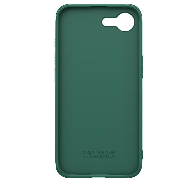 For iPhone 16e NILLKIN Frosted Shield Pro PC + TPU Phone Case(Green) - iPhone 16e Cases by NILLKIN | Online Shopping UK | buy2fix