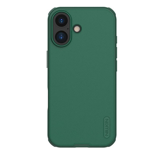 For iPhone 17 NILLKIN Frosted Shield Pro PC + TPU Phone Case(Green)