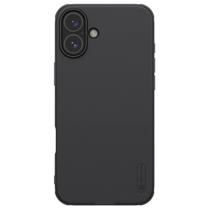 For iPhone 16 Plus NILLKIN Frosted Shield Pro PC + TPU Phone Case(Black) - iPhone 16 Plus Cases by NILLKIN | Online Shopping UK | buy2fix