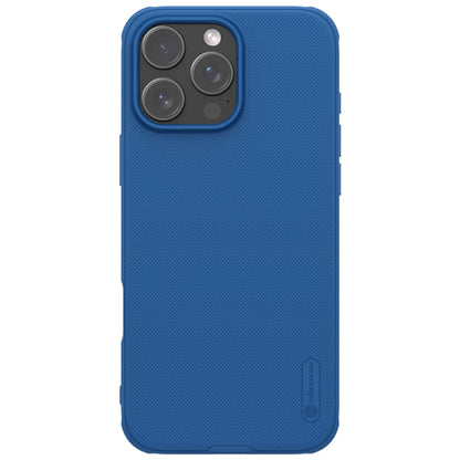 For iPhone 16 Pro Max NILLKIN Frosted Shield Pro Magnetic Magsafe Phone Case(Blue) - iPhone 16 Pro Max Cases by NILLKIN | Online Shopping UK | buy2fix