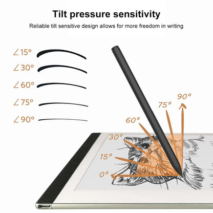 P30 Tilt Pressure-sensitive Prevent Accidental Touch Magnetic Stylus Pen for Samsung Tab(Black) - Stylus Pen by buy2fix | Online Shopping UK | buy2fix