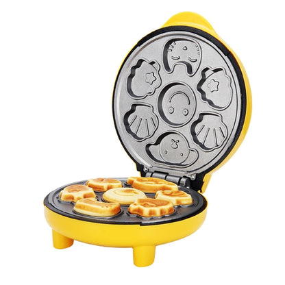 Household Cake Machine Double-sided Heating Baking Machine, Plug Type:EU Plug(Yellow) - Bulit-in Ovens & Accessories by buy2fix | Online Shopping UK | buy2fix