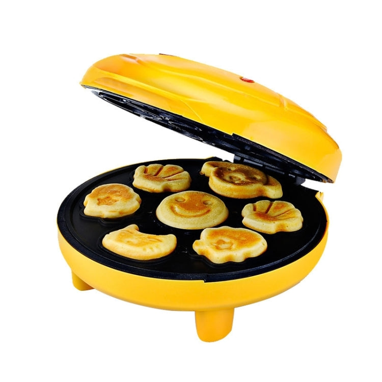 Household Cake Machine Double-sided Heating Baking Machine, Plug Type:US Plug(Yellow) - Bulit-in Ovens & Accessories by buy2fix | Online Shopping UK | buy2fix