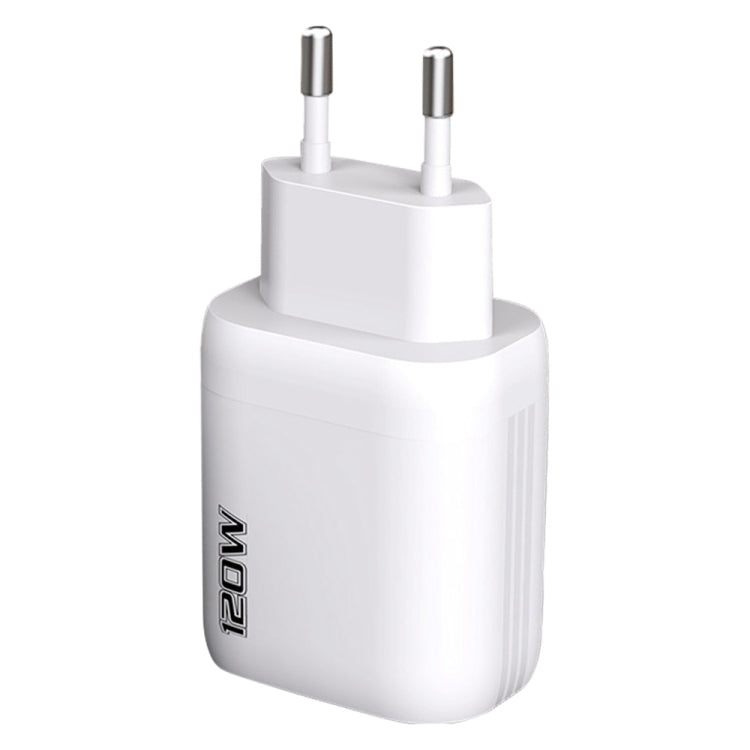 120W USB Fast Charger, Plug:EU Plug(White) - USB Charger by buy2fix | Online Shopping UK | buy2fix