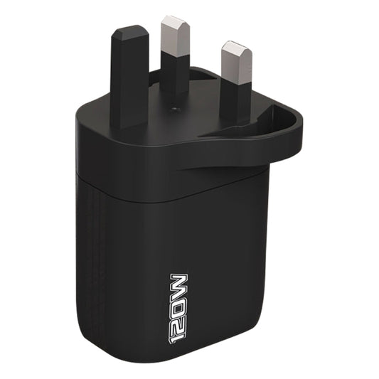 120W USB Fast Charger, Plug:UK Plug(Black) - USB Charger by buy2fix | Online Shopping UK | buy2fix