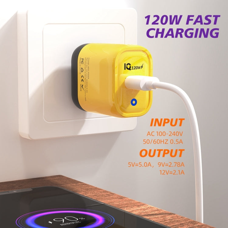 120W USB Fast Charger, Plug:UK Plug(White) - USB Charger by buy2fix | Online Shopping UK | buy2fix