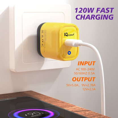120W USB Fast Charger, Plug:UK Plug(White) - USB Charger by buy2fix | Online Shopping UK | buy2fix