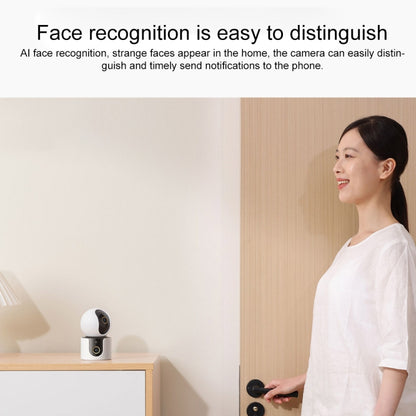 Original Xiaomi Smart Camera C500 Dual Lens Edition 4MP Support AI Detection, US Plug(White) - Wireless Camera by Xiaomi | Online Shopping UK | buy2fix