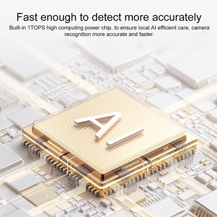 Original Xiaomi Smart Camera C500 Dual Lens Edition 4MP Support AI Detection, US Plug(White) - Wireless Camera by Xiaomi | Online Shopping UK | buy2fix