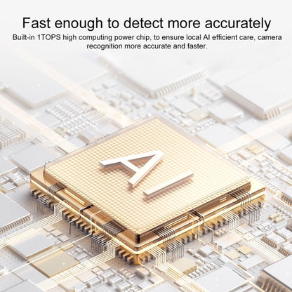 Original Xiaomi Smart Camera C500 Dual Lens Edition 4MP Support AI Detection, US Plug(White) - Wireless Camera by Xiaomi | Online Shopping UK | buy2fix