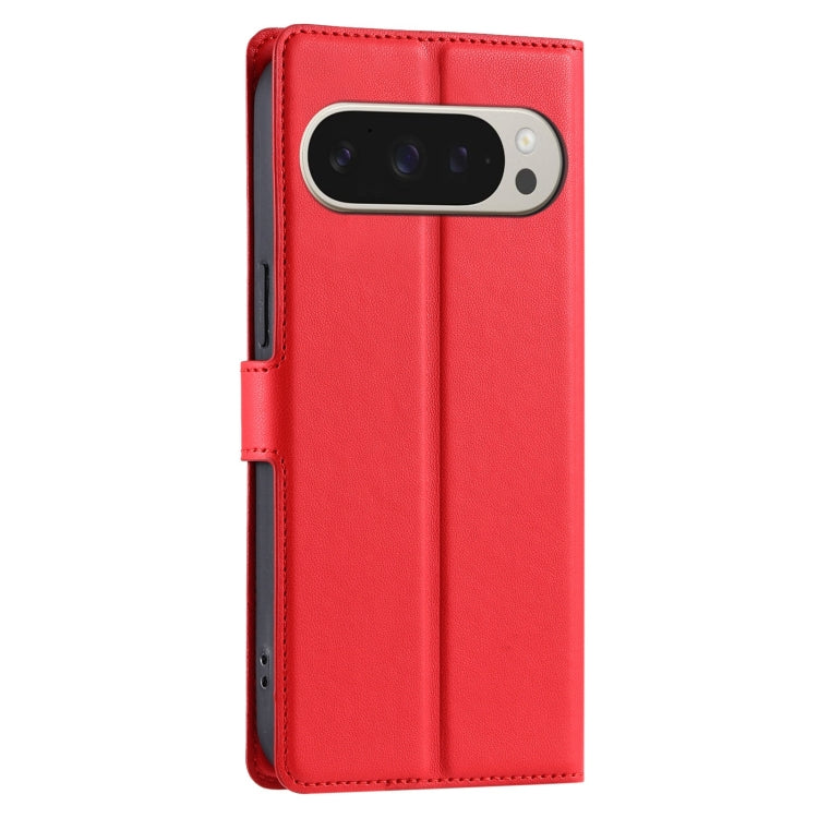 For Google Pixel 9 Pro XL Voltage Ultra-thin Dot Leather Phone Case(Red) - Google Cases by buy2fix | Online Shopping UK | buy2fix