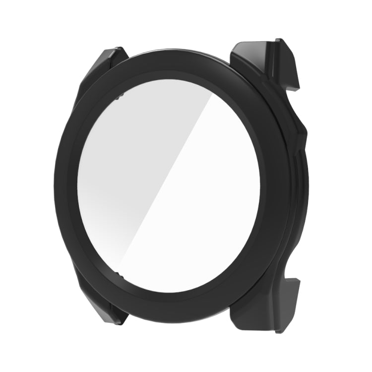 For Garmin Fenix 8 AMOLED 51mm Tempered Glass Film Integrated PC Watch Protective Case(Black) - Watch Cases by buy2fix | Online Shopping UK | buy2fix