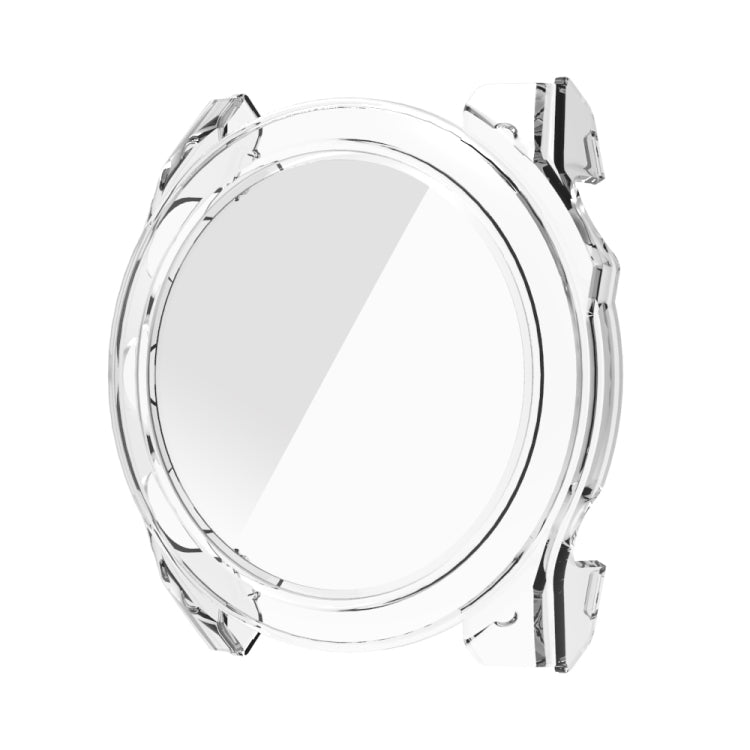 For Garmin Fenix 8 AMOLED 51mm Tempered Glass Film Integrated PC Watch Protective Case(Transparent) - Watch Cases by buy2fix | Online Shopping UK | buy2fix