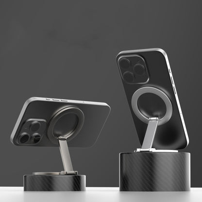 Z-shaped Double-sided Magnetic MagSafe Foldable Ring Phone Holder(Black) - Ring Holder by buy2fix | Online Shopping UK | buy2fix