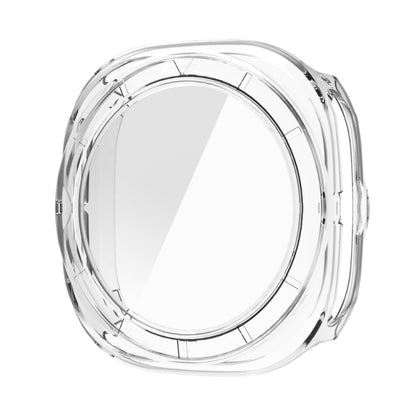 For Samsung Galaxy Watch Ultra 47mm Tempered Glass Film Integrated PC Watch Protective Case(Transparent) - Watch Cases by buy2fix | Online Shopping UK | buy2fix