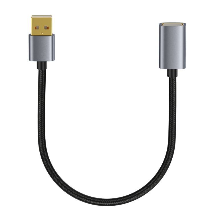 USB2.0 A Male to A Female Extension Data Charging Cable, Length:0.3m - USB Cable by buy2fix | Online Shopping UK | buy2fix