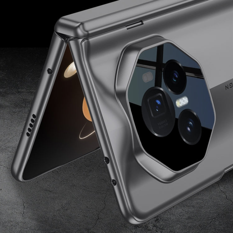 For Honor Magic V3 GKK Integrated Magnetic Blade Ultra-thin Full Coverage Phone Case(Grey) by GKK