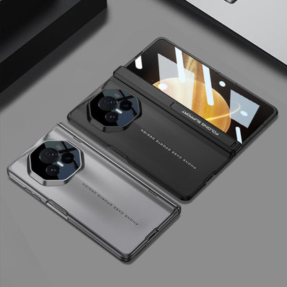 For Honor Magic V3 GKK Integrated Magnetic Blade Ultra-thin Full Coverage Phone Case(Black) by GKK