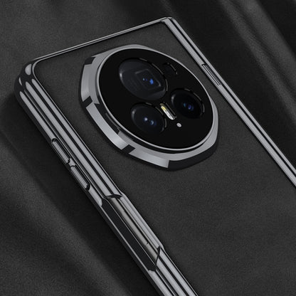 For Honor Magic V3 GKK Integrated Magnetic Fold Hinge Leather Shockproof Phone Case(Matte Green) by GKK