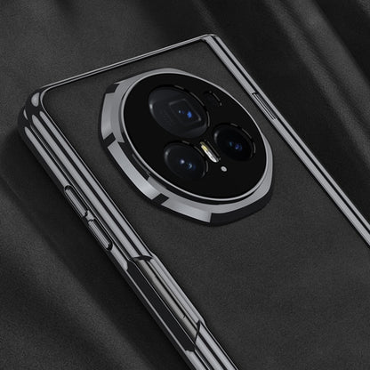 For Honor Magic Vs3 GKK Integrated Magnetic Fold Hinge Leather Shockproof Phone Case(Matte Gray) by GKK