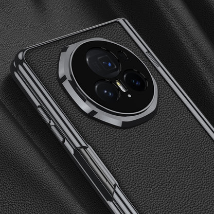 For Honor Magic V3 GKK Integrated Magnetic Fold Hinge Leather Shockproof Phone Case(Silver) by GKK