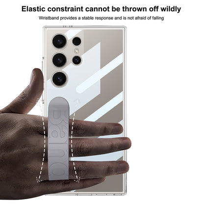 For Samsung Galaxy S24 Ultra 5G GKK Space Silicone Wristband Phone Case(Pink) by GKK