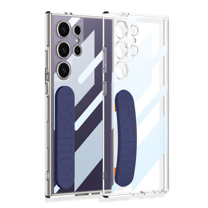 For Samsung Galaxy S24 Ultra 5G GKK Space Silicone Wristband Phone Case(Blue) by GKK