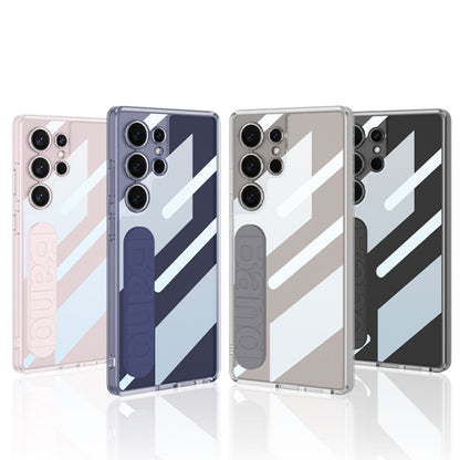 For Samsung Galaxy S25 Ultra 5G GKK Space Silicone Wristband Phone Case(Gray) by GKK