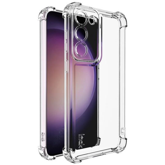 For Samsung Galaxy S23+ 5G IMAK UX-4 Series Four-corner Shockproof Phone Case(Transparent)