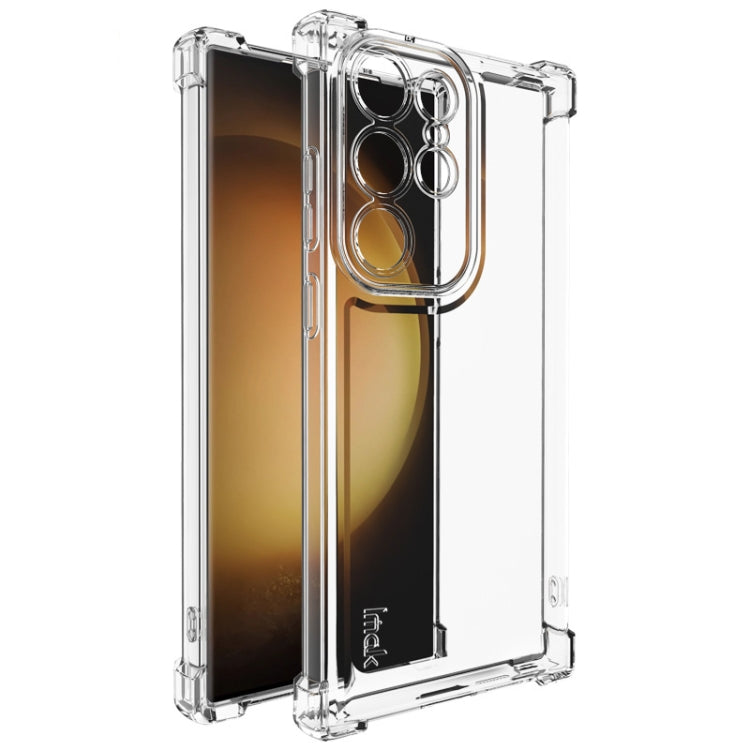 For Samsung Galaxy S23 Ultra 5G IMAK UX-4 Series Four-corner Shockproof Phone Case(Transparent) - Galaxy S23 Ultra 5G Cases by imak | Online Shopping UK | buy2fix