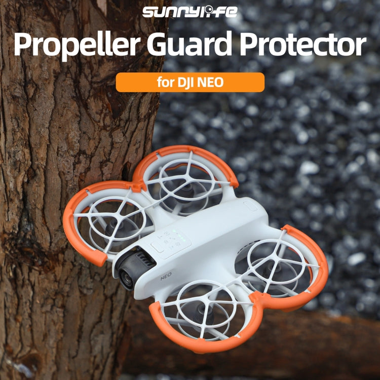 For DJI Neo Sunnylife Propeller Protective Guard Anti-collision Ring Cover(Black) by Sunnylife