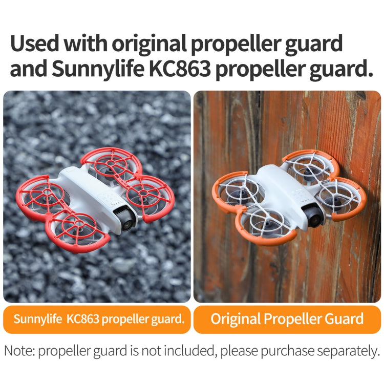For DJI Neo Sunnylife Propeller Protective Guard Anti-collision Ring Cover(Black) by Sunnylife