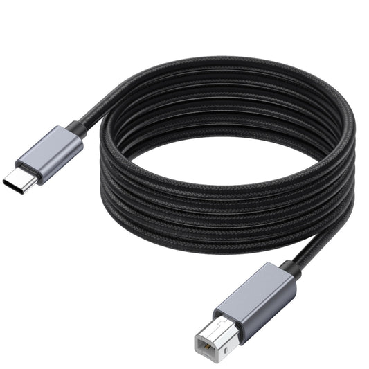 USB-C / Type-C to USB-B BM Printer MIDI Keyboard Adapter Cable, Length:1.8m by buy2fix