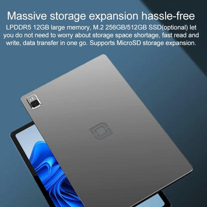 Jumper EZpad V12 Pro Tablet PC, 12GB+256GB, No Keyboard, 12 inch Windows 11 Home OS Intel Alder Lake N95 Quad Core(US Plug) by jumper