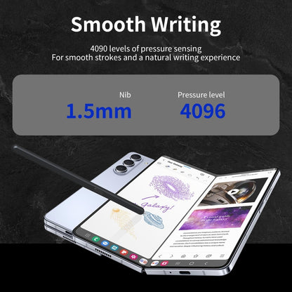 For Samsung Galaxy Z Fold6 / 5 / 4 / 3 Electromagnetic Stylus Pen with Pen Slot(Black) - Stylus Pen by buy2fix | Online Shopping UK | buy2fix