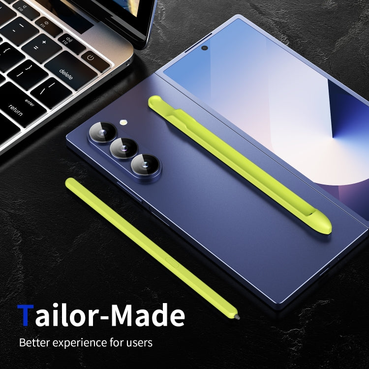 For Samsung Galaxy Z Fold6 / 5 / 4 / 3 Electromagnetic Stylus Pen with Pen Slot(Yellow Green) - Stylus Pen by buy2fix | Online Shopping UK | buy2fix