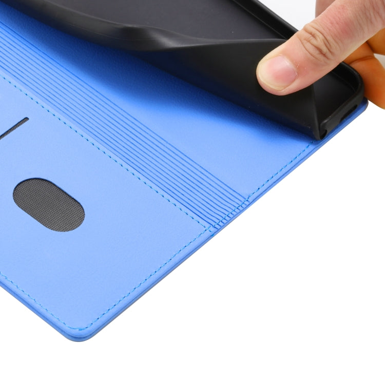 For iPhone 16 Cartoon Elephant Embossed Leather Phone Case(Blue) by buy2fix