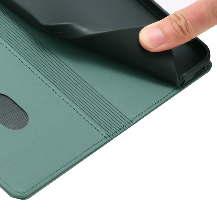 For Samsung Galaxy S25+ 5G Cartoon Elephant Embossed Leather Phone Case(Green) by buy2fix