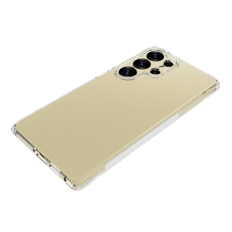 For Samsung Galaxy S25 Ultra 5G Shockproof Non-slip Thickening TPU Phone Case(Transparent) by buy2fix