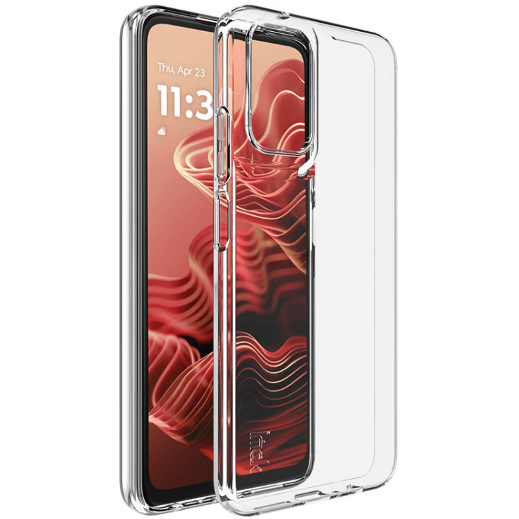 For Motorola Moto G35 5G IMAK UX-5 Series Transparent TPU Phone Case(Transparent) by imak