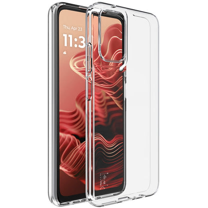 For Motorola Moto G35 5G IMAK UX-5 Series Transparent TPU Phone Case(Transparent) by imak