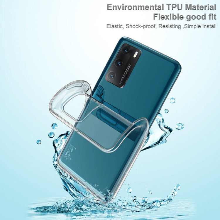 For Motorola Moto G35 5G IMAK UX-5 Series Transparent TPU Phone Case(Transparent) by imak