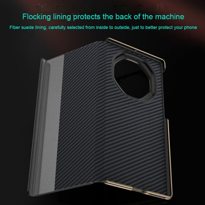 For Huawei Mate XT Ultimate Smart Side View Window Plain Leather Phone Case(Dark Red) - Huawei Cases by buy2fix | Online Shopping UK | buy2fix