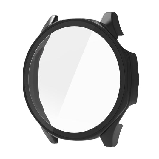 For Huawei Watch GT 5 46mm Tempered Glass Film Integrated PC Watch Protective Case(Black) - Watch Cases by buy2fix | Online Shopping UK | buy2fix