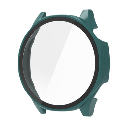 For Huawei Watch GT 5 46mm Tempered Glass Film Integrated PC Watch Protective Case(Green) - Watch Cases by buy2fix | Online Shopping UK | buy2fix