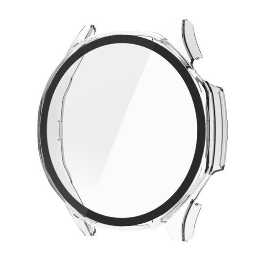 For Huawei Watch GT 5 46mm Tempered Glass Film Integrated PC Watch Protective Case(Transparent) - Watch Cases by buy2fix | Online Shopping UK | buy2fix