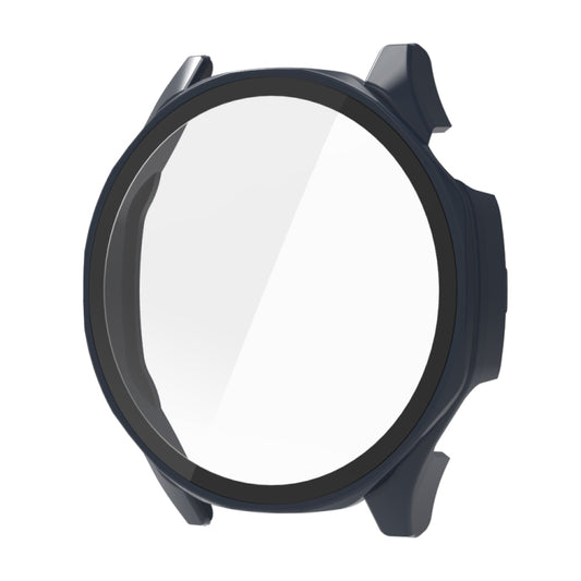 For Huawei Watch GT 5 46mm Tempered Glass Film Integrated PC Watch Protective Case(Midnight Blue) - Watch Cases by buy2fix | Online Shopping UK | buy2fix