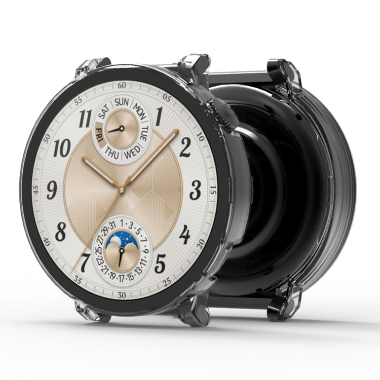 For Huawei Watch GT 5 41mm Tempered Glass Film Integrated PC Watch Protective Case(Green) - Watch Cases by buy2fix | Online Shopping UK | buy2fix