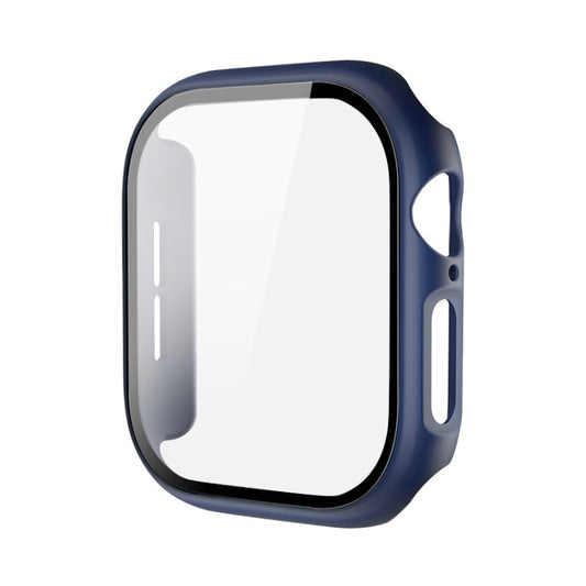 For Apple Watch Series 10/11 42mm imak Integrated Watch Case with Film(Blue) by imak